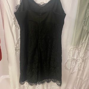 Forever 21 mini black lace dress